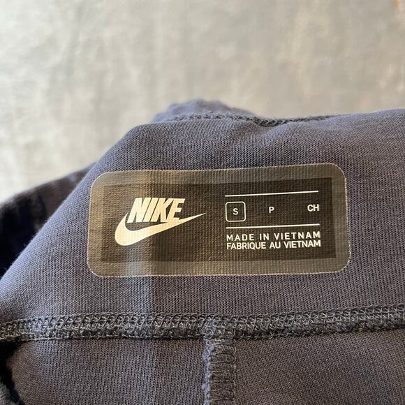 Nike Women's Sportswear Tech Fleece Mid-Rise‎ Joggers Size Small Blue - Picture 6 of 7